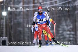 03.12.2022, Kontiolahti, Finland (FIN): Joscha Burkhalter (SUI) - IBU World Cup Biathlon, sprint men, Kontiolahti (FIN). www.nordicfocus.com. © Manzoni/NordicFocus. Every downloaded picture is fee-liable.