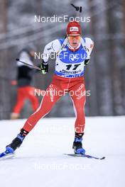 03.12.2022, Kontiolahti, Finland (FIN): Sebastian Stalder (SUI) - IBU World Cup Biathlon, sprint men, Kontiolahti (FIN). www.nordicfocus.com. © Manzoni/NordicFocus. Every downloaded picture is fee-liable.