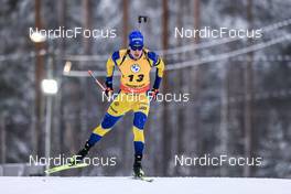 03.12.2022, Kontiolahti, Finland (FIN): Martin Ponsiluoma (SWE) - IBU World Cup Biathlon, sprint men, Kontiolahti (FIN). www.nordicfocus.com. © Manzoni/NordicFocus. Every downloaded picture is fee-liable.