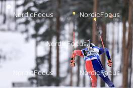 03.12.2022, Kontiolahti, Finland (FIN): Emilien Claude (FRA) - IBU World Cup Biathlon, sprint men, Kontiolahti (FIN). www.nordicfocus.com. © Manzoni/NordicFocus. Every downloaded picture is fee-liable.