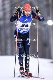 03.12.2022, Kontiolahti, Finland (FIN): David Zobel (GER) - IBU World Cup Biathlon, sprint men, Kontiolahti (FIN). www.nordicfocus.com. © Manzoni/NordicFocus. Every downloaded picture is fee-liable.