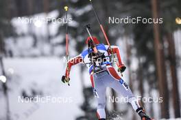 03.12.2022, Kontiolahti, Finland (FIN): Laurin Fravi (SUI) - IBU World Cup Biathlon, sprint men, Kontiolahti (FIN). www.nordicfocus.com. © Manzoni/NordicFocus. Every downloaded picture is fee-liable.