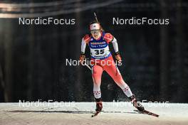 03.12.2022, Kontiolahti, Finland (FIN): Emily Dickson (CAN) - IBU World Cup Biathlon, sprint women, Kontiolahti (FIN). www.nordicfocus.com. © Manzoni/NordicFocus. Every downloaded picture is fee-liable.