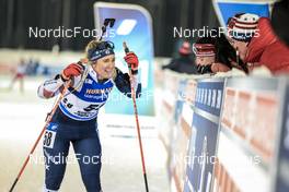 03.12.2022, Kontiolahti, Finland (FIN): Chloe Levins (USA) - IBU World Cup Biathlon, sprint women, Kontiolahti (FIN). www.nordicfocus.com. © Manzoni/NordicFocus. Every downloaded picture is fee-liable.