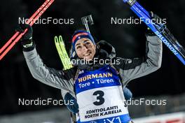 03.12.2022, Kontiolahti, Finland (FIN): Lisa Vittozzi (ITA) - IBU World Cup Biathlon, sprint women, Kontiolahti (FIN). www.nordicfocus.com. © Manzoni/NordicFocus. Every downloaded picture is fee-liable.