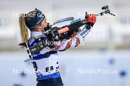 03.12.2022, Kontiolahti, Finland (FIN): Chloe Levins (USA) - IBU World Cup Biathlon, sprint women, Kontiolahti (FIN). www.nordicfocus.com. © Manzoni/NordicFocus. Every downloaded picture is fee-liable.