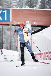 28.11.2022, Kontiolahti, Finland (FIN): Benedikt Doll (GER) - IBU World Cup Biathlon, training, Kontiolahti (FIN). www.nordicfocus.com. © Osula/NordicFocus. Every downloaded picture is fee-liable.