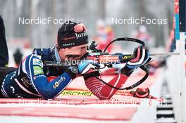 28.11.2022, Kontiolahti, Finland (FIN): Quentin Fillon Maillet (FRA) - IBU World Cup Biathlon, training, Kontiolahti (FIN). www.nordicfocus.com. © Osula/NordicFocus. Every downloaded picture is fee-liable.
