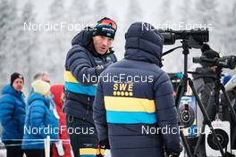 28.11.2022, Kontiolahti, Finland (FIN): Jean Marc Chabloz (SUI), coach Team Sweden, - IBU World Cup Biathlon, training, Kontiolahti (FIN). www.nordicfocus.com. © Osula/NordicFocus. Every downloaded picture is fee-liable.