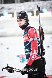 28.11.2022, Kontiolahti, Finland (FIN): Eric Perrot (FRA) - IBU World Cup Biathlon, training, Kontiolahti (FIN). www.nordicfocus.com. © Osula/NordicFocus. Every downloaded picture is fee-liable.