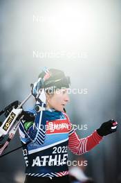 28.11.2022, Kontiolahti, Finland (FIN): Caroline Colombo (FRA) - IBU World Cup Biathlon, training, Kontiolahti (FIN). www.nordicfocus.com. © Osula/NordicFocus. Every downloaded picture is fee-liable.