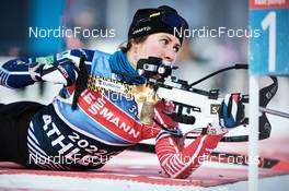 28.11.2022, Kontiolahti, Finland (FIN): Caroline Colombo (FRA) - IBU World Cup Biathlon, training, Kontiolahti (FIN). www.nordicfocus.com. © Osula/NordicFocus. Every downloaded picture is fee-liable.