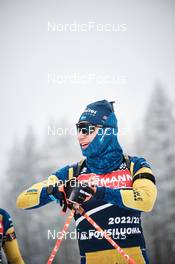 28.11.2022, Kontiolahti, Finland (FIN): Martin Ponsiluoma (SWE) - IBU World Cup Biathlon, training, Kontiolahti (FIN). www.nordicfocus.com. © Osula/NordicFocus. Every downloaded picture is fee-liable.