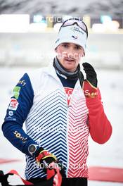 28.11.2022, Kontiolahti, Finland (FIN): Fabien Claude (FRA) - IBU World Cup Biathlon, training, Kontiolahti (FIN). www.nordicfocus.com. © Osula/NordicFocus. Every downloaded picture is fee-liable.