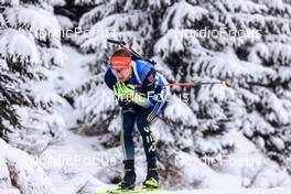 11.12.2022, Hochfilzen, Austria (AUT): Johannes Kuehn (GER) -  IBU World Cup Biathlon, pursuit men, Hochfilzen (AUT). www.nordicfocus.com. © Manzoni/NordicFocus. Every downloaded picture is fee-liable.