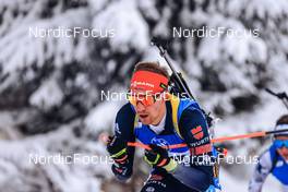 11.12.2022, Hochfilzen, Austria (AUT): David Zobel (GER) -  IBU World Cup Biathlon, pursuit men, Hochfilzen (AUT). www.nordicfocus.com. © Manzoni/NordicFocus. Every downloaded picture is fee-liable.