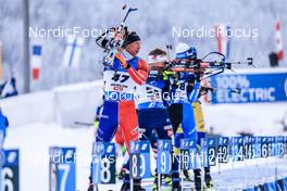 11.12.2022, Hochfilzen, Austria (AUT): Emilien Claude (FRA) -  IBU World Cup Biathlon, pursuit men, Hochfilzen (AUT). www.nordicfocus.com. © Manzoni/NordicFocus. Every downloaded picture is fee-liable.