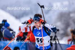 11.12.2022, Hochfilzen, Austria (AUT): Sean Doherty (USA) -  IBU World Cup Biathlon, pursuit men, Hochfilzen (AUT). www.nordicfocus.com. © Manzoni/NordicFocus. Every downloaded picture is fee-liable.