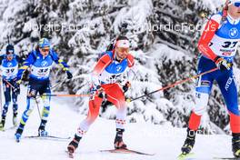 11.12.2022, Hochfilzen, Austria (AUT): Christian Gow (CAN) -  IBU World Cup Biathlon, pursuit men, Hochfilzen (AUT). www.nordicfocus.com. © Manzoni/NordicFocus. Every downloaded picture is fee-liable.