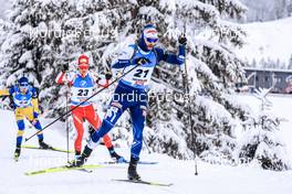 11.12.2022, Hochfilzen, Austria (AUT): Olli Hiidensalo (FIN) -  IBU World Cup Biathlon, pursuit men, Hochfilzen (AUT). www.nordicfocus.com. © Manzoni/NordicFocus. Every downloaded picture is fee-liable.