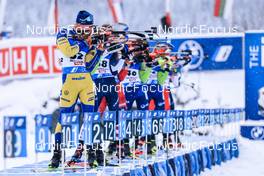 11.12.2022, Hochfilzen, Austria (AUT): Anton Vidmar (SLO) -  IBU World Cup Biathlon, pursuit men, Hochfilzen (AUT). www.nordicfocus.com. © Manzoni/NordicFocus. Every downloaded picture is fee-liable.