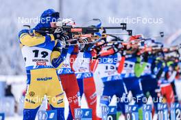11.12.2022, Hochfilzen, Austria (AUT): Sebastian Samuelsson (SWE) -  IBU World Cup Biathlon, pursuit men, Hochfilzen (AUT). www.nordicfocus.com. © Manzoni/NordicFocus. Every downloaded picture is fee-liable.
