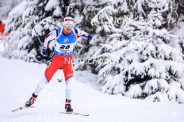 11.12.2022, Hochfilzen, Austria (AUT): Timofei Lapshin (KOR) -  IBU World Cup Biathlon, pursuit men, Hochfilzen (AUT). www.nordicfocus.com. © Manzoni/NordicFocus. Every downloaded picture is fee-liable.