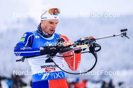 11.12.2022, Hochfilzen, Austria (AUT): Emilien Jacquelin (FRA) -  IBU World Cup Biathlon, pursuit men, Hochfilzen (AUT). www.nordicfocus.com. © Manzoni/NordicFocus. Every downloaded picture is fee-liable.