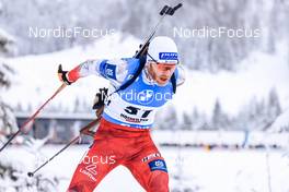 11.12.2022, Hochfilzen, Austria (AUT): Simon Eder (AUT) -  IBU World Cup Biathlon, pursuit men, Hochfilzen (AUT). www.nordicfocus.com. © Manzoni/NordicFocus. Every downloaded picture is fee-liable.