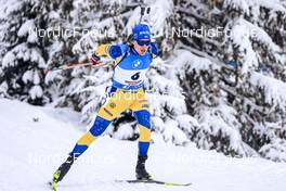 11.12.2022, Hochfilzen, Austria (AUT): Martin Ponsiluoma (SWE) -  IBU World Cup Biathlon, pursuit men, Hochfilzen (AUT). www.nordicfocus.com. © Manzoni/NordicFocus. Every downloaded picture is fee-liable.