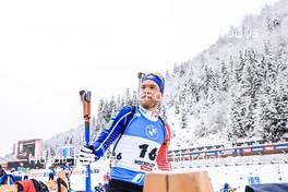 11.12.2022, Hochfilzen, Austria (AUT): Antonin Guigonnat (FRA) -  IBU World Cup Biathlon, pursuit men, Hochfilzen (AUT). www.nordicfocus.com. © Manzoni/NordicFocus. Every downloaded picture is fee-liable.