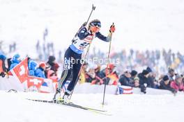 10.12.2022, Hochfilzen, Austria (AUT): Anna Weidel (GER) -  IBU World Cup Biathlon, pursuit women, Hochfilzen (AUT). www.nordicfocus.com. © Manzoni/NordicFocus. Every downloaded picture is fee-liable.