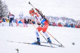 10.12.2022, Hochfilzen, Austria (AUT): Ekaterina Avvakumova (KOR) -  IBU World Cup Biathlon, pursuit women, Hochfilzen (AUT). www.nordicfocus.com. © Manzoni/NordicFocus. Every downloaded picture is fee-liable.
