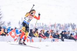 10.12.2022, Hochfilzen, Austria (AUT): Lotte Lie (BEL) -  IBU World Cup Biathlon, pursuit women, Hochfilzen (AUT). www.nordicfocus.com. © Manzoni/NordicFocus. Every downloaded picture is fee-liable.