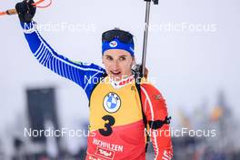 10.12.2022, Hochfilzen, Austria (AUT): Julia Simon (FRA) -  IBU World Cup Biathlon, pursuit women, Hochfilzen (AUT). www.nordicfocus.com. © Manzoni/NordicFocus. Every downloaded picture is fee-liable.