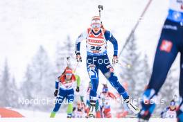 10.12.2022, Hochfilzen, Austria (AUT): Suvi Minkkinen (FIN) -  IBU World Cup Biathlon, pursuit women, Hochfilzen (AUT). www.nordicfocus.com. © Manzoni/NordicFocus. Every downloaded picture is fee-liable.