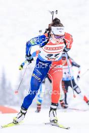 10.12.2022, Hochfilzen, Austria (AUT): Lou Jeanmonnot (FRA) -  IBU World Cup Biathlon, pursuit women, Hochfilzen (AUT). www.nordicfocus.com. © Manzoni/NordicFocus. Every downloaded picture is fee-liable.