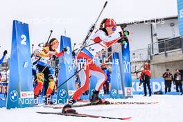 10.12.2022, Hochfilzen, Austria (AUT): Aita Gasparin (SUI) -  IBU World Cup Biathlon, pursuit women, Hochfilzen (AUT). www.nordicfocus.com. © Manzoni/NordicFocus. Every downloaded picture is fee-liable.