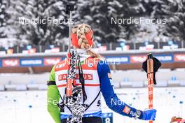10.12.2022, Hochfilzen, Austria (AUT): Anamarija Lampic (SLO) -  IBU World Cup Biathlon, pursuit women, Hochfilzen (AUT). www.nordicfocus.com. © Manzoni/NordicFocus. Every downloaded picture is fee-liable.