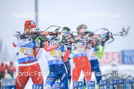 10.12.2022, Hochfilzen, Austria (AUT): Joscha Burkhalter (SUI) -  IBU World Cup Biathlon, relay men, Hochfilzen (AUT). www.nordicfocus.com. © Manzoni/NordicFocus. Every downloaded picture is fee-liable.