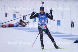 10.12.2022, Hochfilzen, Austria (AUT): Daniele Fauner (ITA) -  IBU World Cup Biathlon, relay men, Hochfilzen (AUT). www.nordicfocus.com. © Manzoni/NordicFocus. Every downloaded picture is fee-liable.