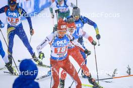 10.12.2022, Hochfilzen, Austria (AUT): Sebastian Stalder (SUI) -  IBU World Cup Biathlon, relay men, Hochfilzen (AUT). www.nordicfocus.com. © Manzoni/NordicFocus. Every downloaded picture is fee-liable.