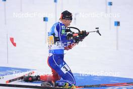 10.12.2022, Hochfilzen, Austria (AUT): Emilien Jacquelin (FRA) -  IBU World Cup Biathlon, relay men, Hochfilzen (AUT). www.nordicfocus.com. © Manzoni/NordicFocus. Every downloaded picture is fee-liable.