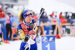 11.12.2022, Hochfilzen, Austria (AUT): Hanna Oeberg (SWE) -  IBU World Cup Biathlon, relay women, Hochfilzen (AUT). www.nordicfocus.com. © Manzoni/NordicFocus. Every downloaded picture is fee-liable.