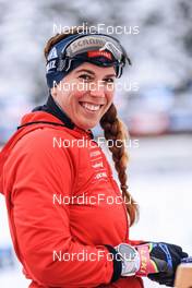 11.12.2022, Hochfilzen, Austria (AUT): Lena Haecki-Gross (SUI) -  IBU World Cup Biathlon, relay women, Hochfilzen (AUT). www.nordicfocus.com. © Manzoni/NordicFocus. Every downloaded picture is fee-liable.