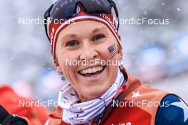 11.12.2022, Hochfilzen, Austria (AUT): Kelsey Joan Dickinson (USA) -  IBU World Cup Biathlon, relay women, Hochfilzen (AUT). www.nordicfocus.com. © Manzoni/NordicFocus. Every downloaded picture is fee-liable.