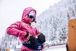11.12.2022, Hochfilzen, Austria (AUT): Marketa Davidova (CZE) -  IBU World Cup Biathlon, relay women, Hochfilzen (AUT). www.nordicfocus.com. © Manzoni/NordicFocus. Every downloaded picture is fee-liable.