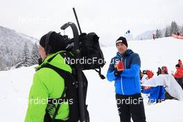 11.12.2022, Hochfilzen, Austria (AUT): Christoph Sumann (AUT) -  IBU World Cup Biathlon, relay women, Hochfilzen (AUT). www.nordicfocus.com. © Manzoni/NordicFocus. Every downloaded picture is fee-liable.