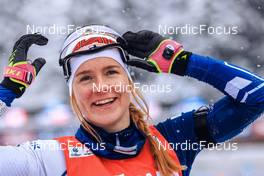 11.12.2022, Hochfilzen, Austria (AUT): Suvi Minkkinen (FIN) -  IBU World Cup Biathlon, relay women, Hochfilzen (AUT). www.nordicfocus.com. © Manzoni/NordicFocus. Every downloaded picture is fee-liable.