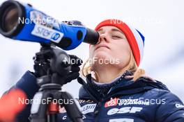 11.12.2022, Hochfilzen, Austria (AUT): Sophie Chauveau (FRA) -  IBU World Cup Biathlon, relay women, Hochfilzen (AUT). www.nordicfocus.com. © Manzoni/NordicFocus. Every downloaded picture is fee-liable.